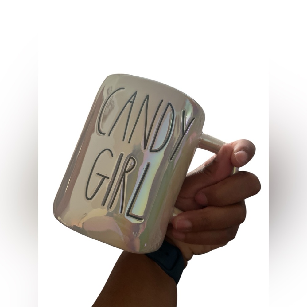 Rae Dunn Iridescent 'Candy Girl' Mug
